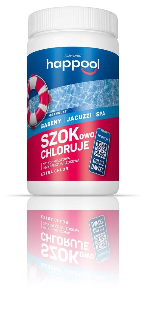 Pool klor granulat - Acrylmed EXTRA CHLOR, 1 kg