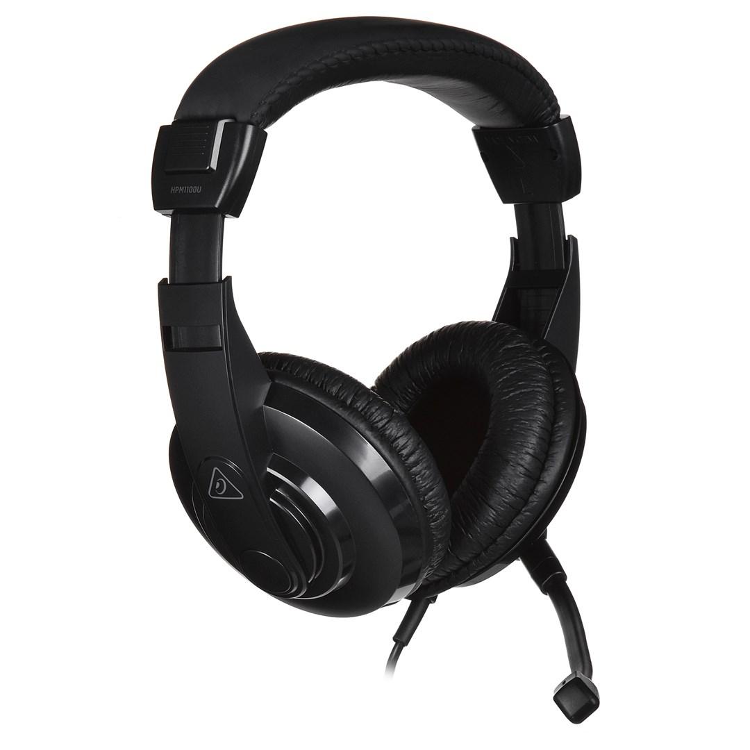 Høretelefoner med mikrofon - Behringer HPM1100, lukkede, USB, kablede