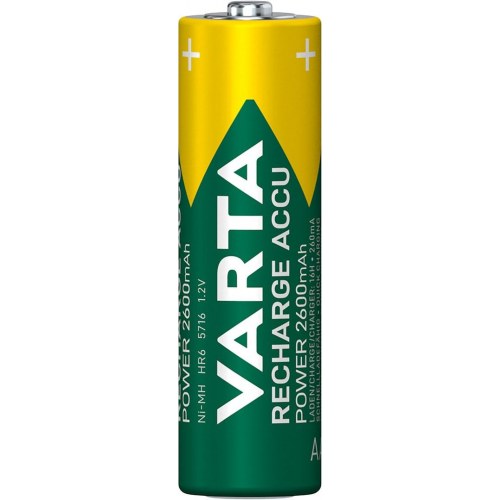 Genopladelige AA batterier VARTA NiMH 2600 mAh – 4 stk.
