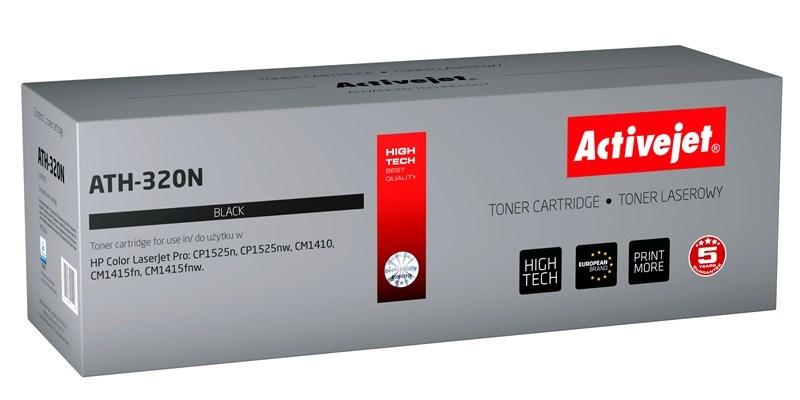Tonerpatron sort til HP – Activejet ATH-320N (erstatter HP 128A CE320A, 2.000 sider)