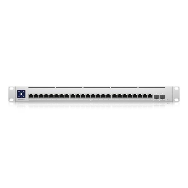 Netværksswitch Ubiquiti UniFi Enterprise XG 24 L3 10G - rustfrit stål billede