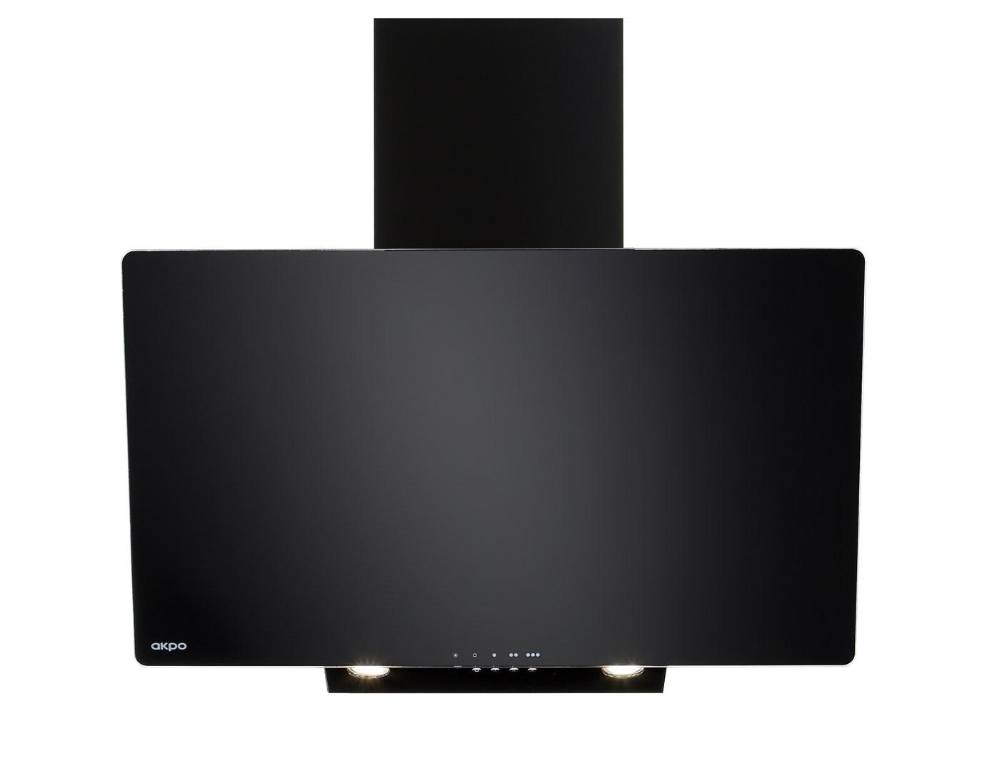 Emhætte Akpo WK-4 Smart 60 - sort glas, 60 cm