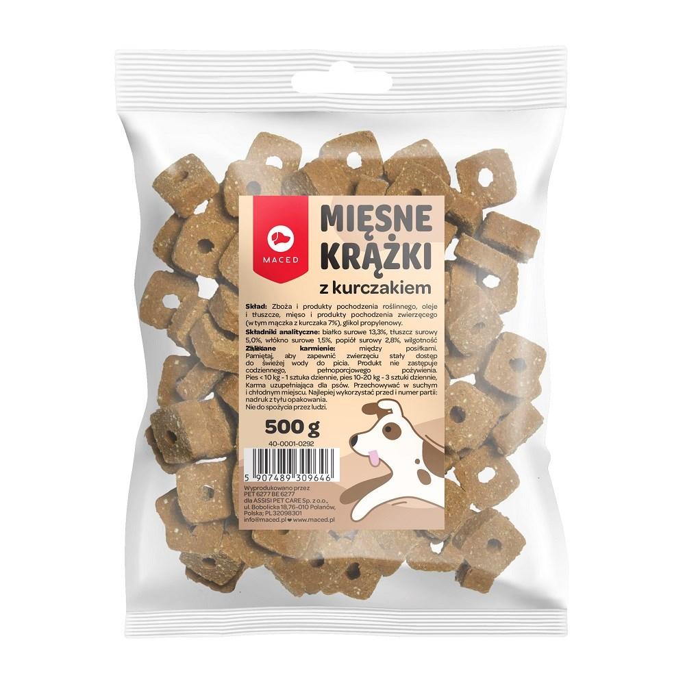 Hundegodbidder kylling – MACED Meat Discs 500 g