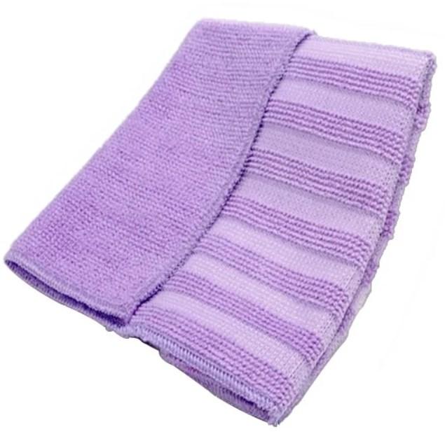 Viskestykke mikrofiber Vileda 2in1 - lilla, 32 × 32 cm billede