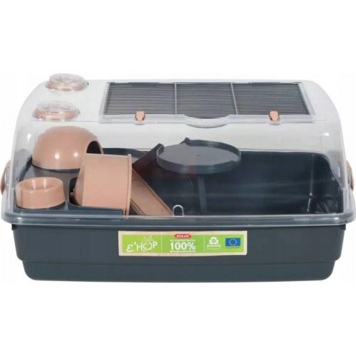 Hamsterbur ZOLUX E’Hop 55 cm – pink/grå