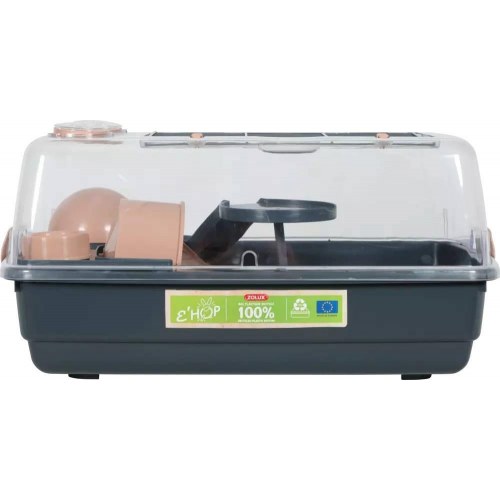 Hamsterbur ZOLUX E’Hop 55 cm – pink/grå