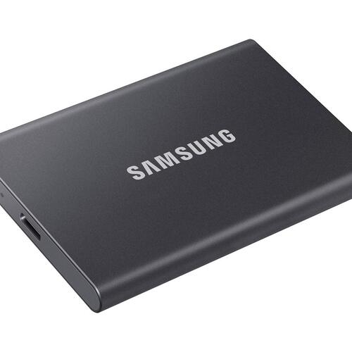 Ekstern SSD Samsung T7 1 TB USB-C 3.2 Gen 2 – grå
