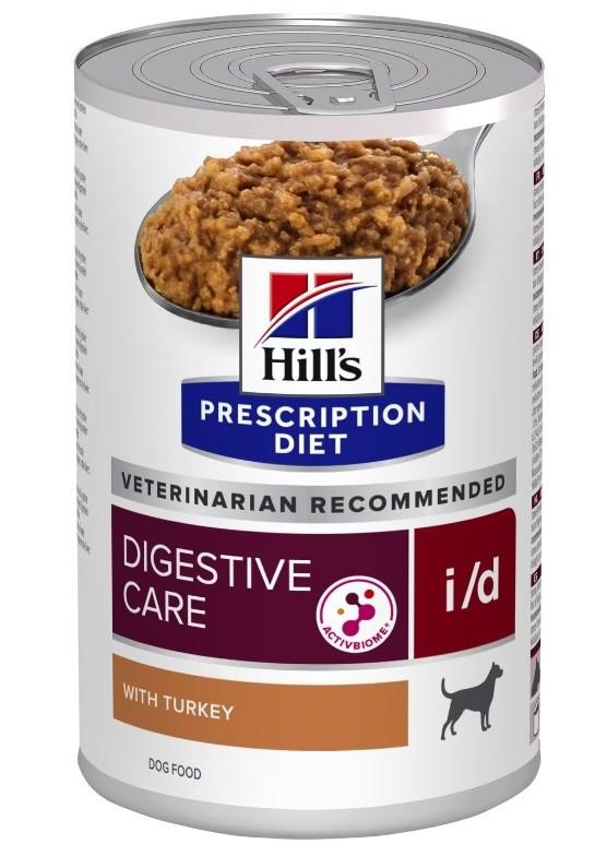 Hundefoder vådfoder Hill's Prescription Diet i/d Digestive Care, kalkun – 360 g