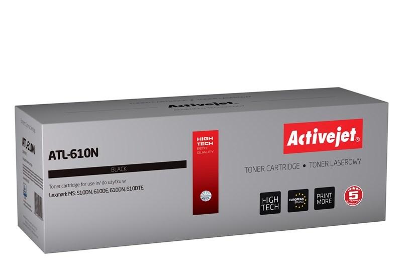 Toner til printer Activejet ATL-610N – sort, kompatibel med Lexmark 50F2U00, op til 20.000 sider billede