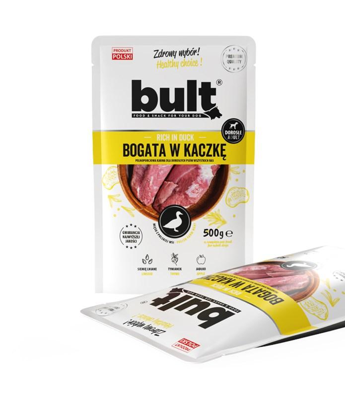 Hundefoder vådfoder med and – bult – 500 g