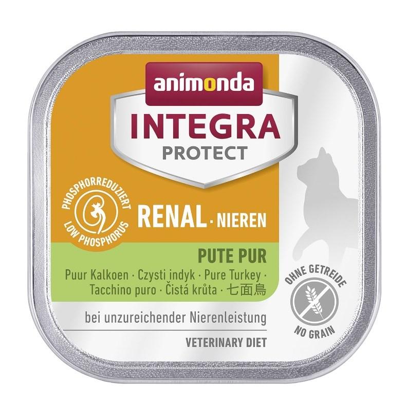 Vådfoder til kat - Animonda Integra Protect Nyrer Kalkun 100 g