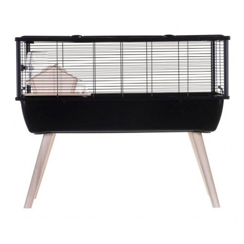 Gnaverbur med ben ZOLUX Neo Nigha H36, sort – 1 stk.