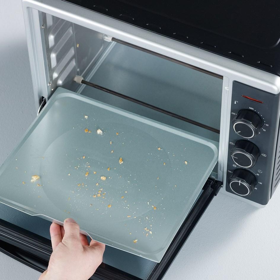 Miniovn SEVERIN 30 l – sort/rustfrit stål med grill og varmluft