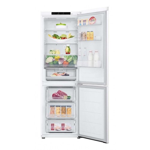 Fritstående køle-fryseskab LG GBV3100ESW 344 l E hvid