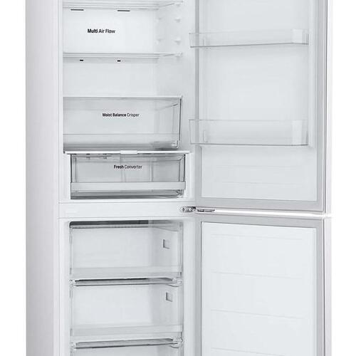 Fritstående køle-fryseskab LG GBV3100ESW 344 l E hvid