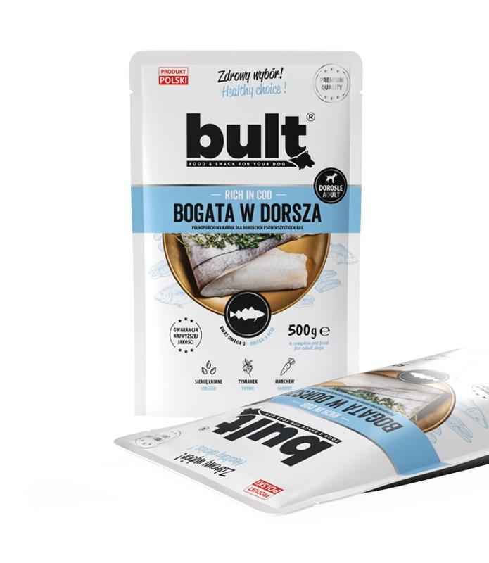 Hundefoder vådfoder med torsk – bult – 500 g