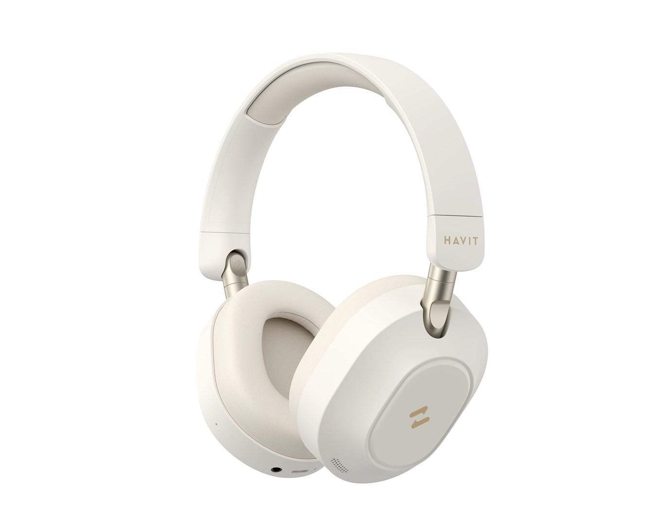 Trådløse høretelefoner Havit H668BT - beige