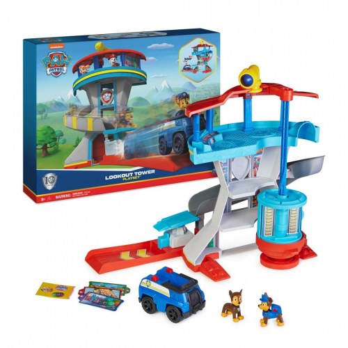 Paw Patrol legetøjssæt – Lookout Tower playset fra Spin Master