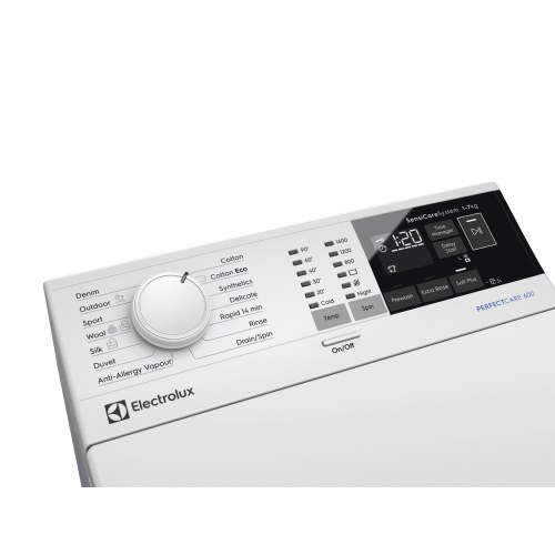 Vaskemaskine topbetjent Electrolux PerfectCare 600 6 kg – hvid