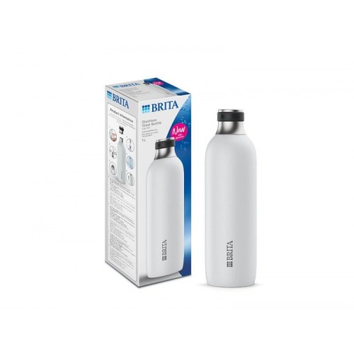 Drikkeflaske BRITA sodaTRIO - 1 l, hvid