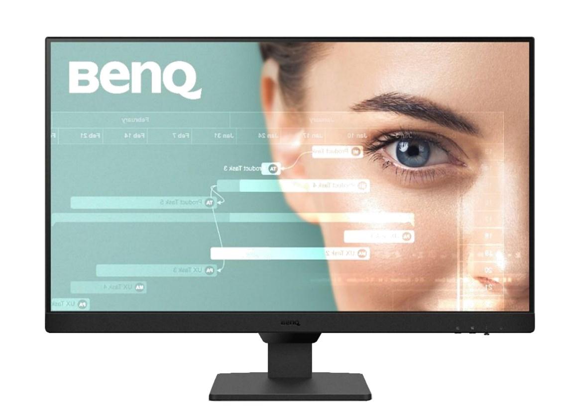 Skærm 27" BenQ - Full HD 100 Hz, IPS, sort billede