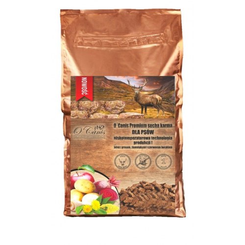 Tørfoder til hund O’Canis hjort - glutenfri 6 kg