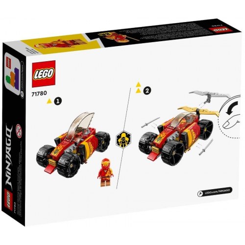 LEGO NINJAGO Kai’s Ninja Racerbil EVO (71780) – byggesæt 6+