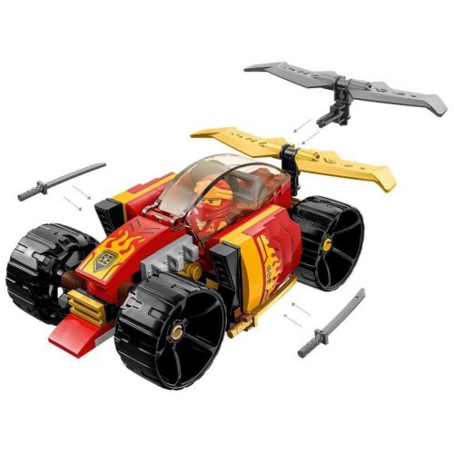LEGO NINJAGO Kai’s Ninja Racerbil EVO (71780) – byggesæt 6+
