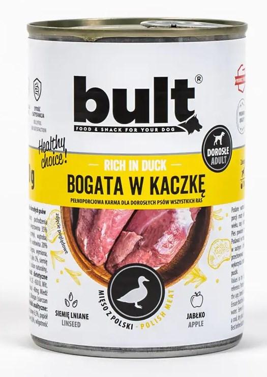 Hundefoder vådfoder bult med and – 800 g