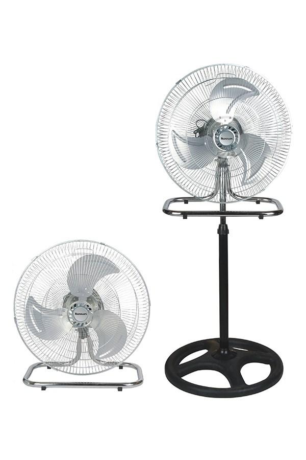 Ravanson WT-7046, Husholdning ventilator, Sort, Rustfrit stål, Gulv, 50 cm, Vekselstrøm, 80 W
