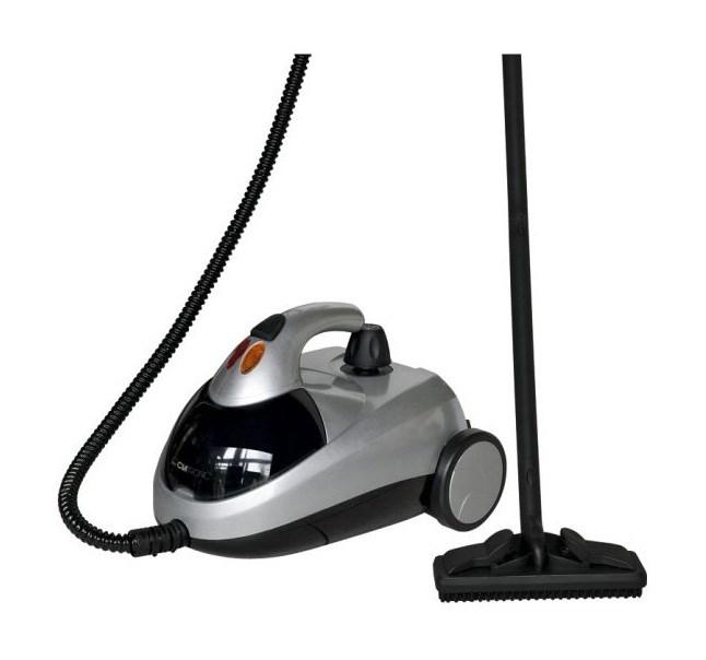 Damprenser cylinder - Clatronic DR 3280, 1,5 l, 1.500 W, sort/grå billede