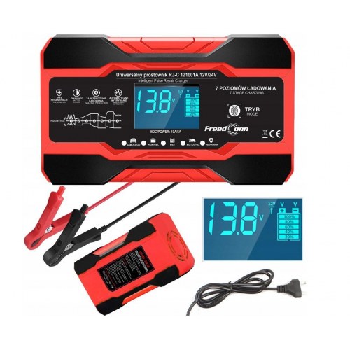 Batterioplader 12V/24V 10A - RJ Tianye FreedConn RJ-C 121001A