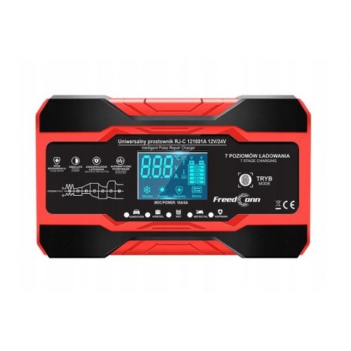 Batterioplader 12V/24V 10A - RJ Tianye FreedConn RJ-C 121001A