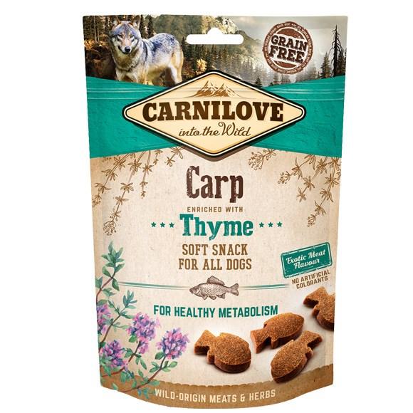 Hundegodbidder – CARNILOVE Blød Karpe med Timian, 200 g