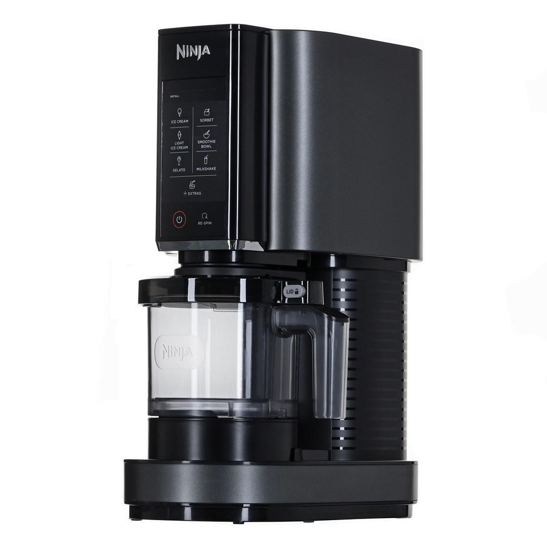 Ismaskine – Ninja NC300EU, traditionel ismaskine 1,4 l, 800 W, sort/sølv