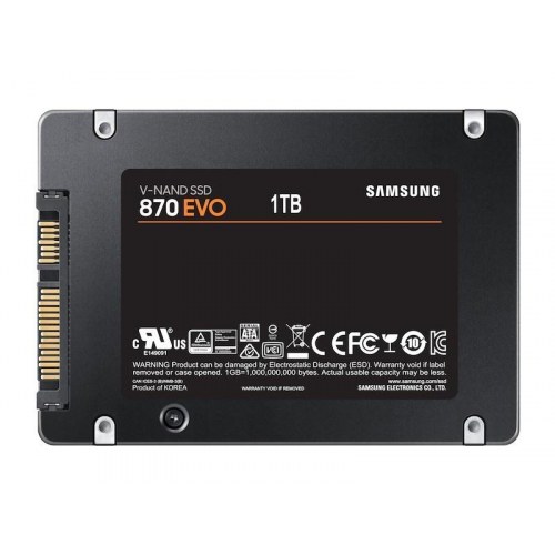 SSD harddisk Samsung 870 EVO 1 TB 2,5" SATA III V-NAND