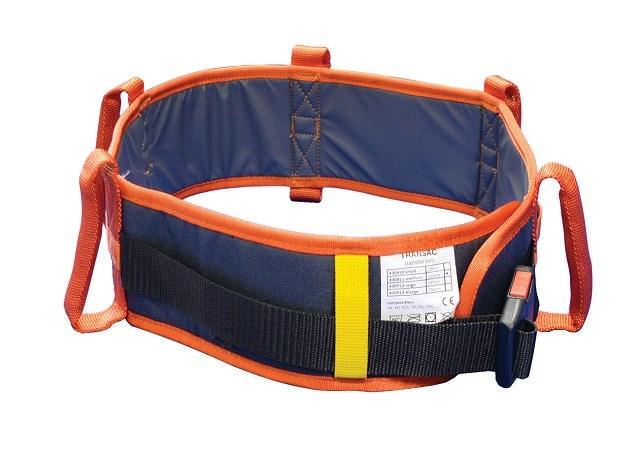 Forflytningsbælte til patienter ASTON - orange/granat, 120 cm