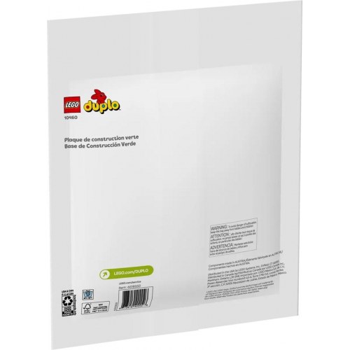 LEGO DUPLO grøn byggeplade 10460