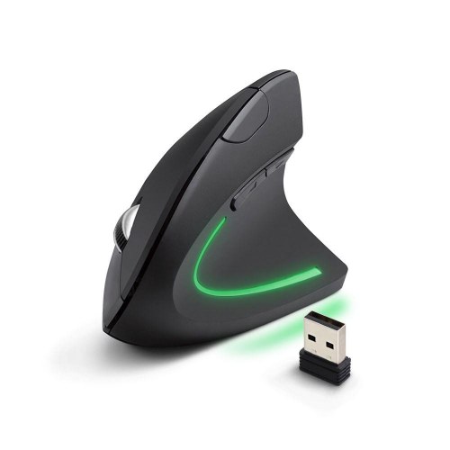 Trådløs ergonomisk mus Esperanza EM133 – 1600 DPI, optisk, USB nano-modtager