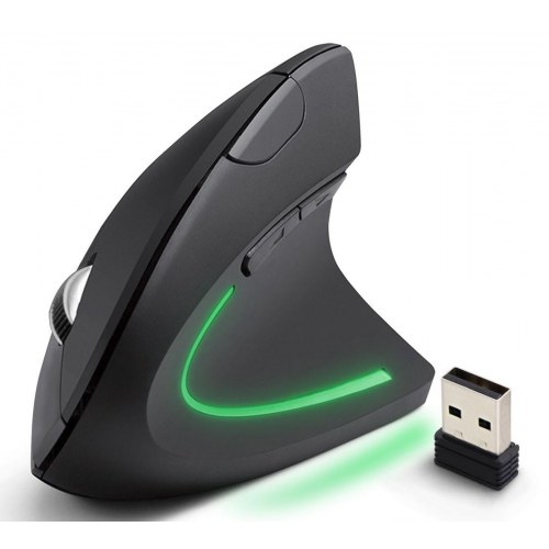 Trådløs ergonomisk mus Esperanza EM133 – 1600 DPI, optisk, USB nano-modtager