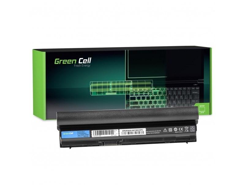 Batteri til bærbar – Green Cell til Dell, 11,1 V 4400 mAh (6 celler)