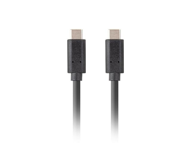 USB-C kabel 1 m - Lanberg, 3.2 Gen 2, PD 100 W billede