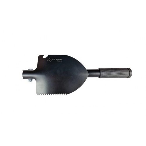 Folde skovl til friluftsliv AZYMUT Trapper – sort