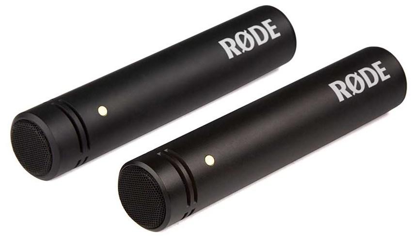 Kondensatormikrofon sæt - RØDE M5, sort (studiomikrofon) billede