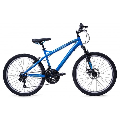 Mountainbike Huffy Extent 24" - blå, til børn 8-11 år
