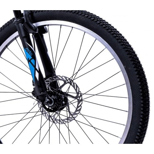 Mountainbike Huffy Extent 24" - blå, til børn 8-11 år