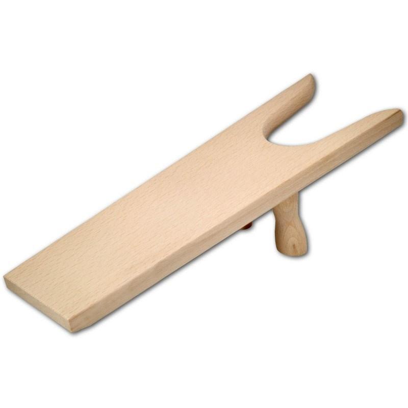 Strømpepåtager / skohorn i træ - SUNDO, 33 cm