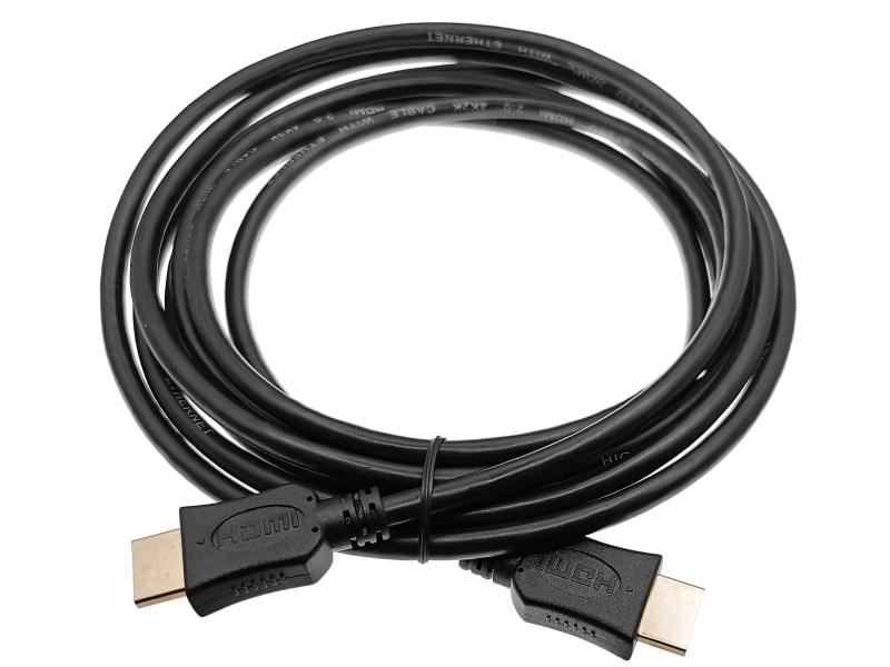 HDMI-kabel 1,5 m – Alantec v2.0 High Speed med Ethernet, forgyldte stik