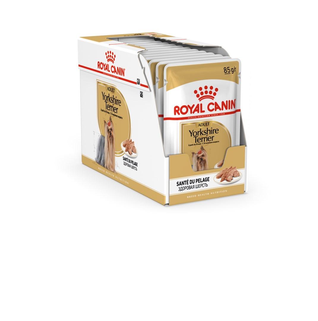 Hundefoder vådfoder Royal Canin Yorkshire Terrier Adult 85 g (12 x 85 g)