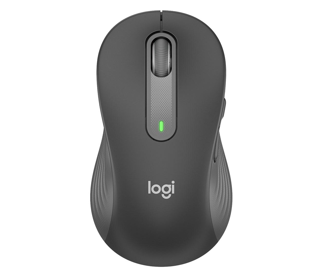Trådløs mus Logitech Signature M650 L – Graphite (venstrehånd)